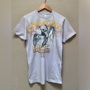 Led Zeppelin Icarus Logo Band Shirt Adult Unisex Size Medium -NWT